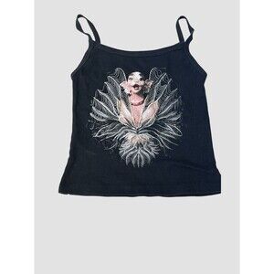 MELANIE MARTINEZ CREATURE CAMI TANK TOP WOMEN SIZE MEDIUM PORTALS BLACK